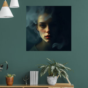 Poster “Névoa de Melinoë” – Um Retrato Espectral
