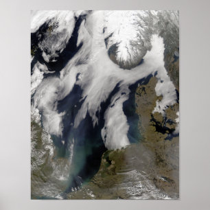 Pôster Nevoeiro no mar do Norte