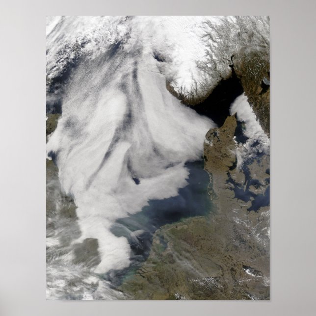 Poster Nevoeiro no mar do Norte 2 (Frente)