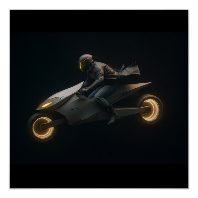 Pôster Nevoy Ryder Blaze Motorbike Poster (Frente)