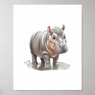 Poster New Art MOO DENG T Shirt