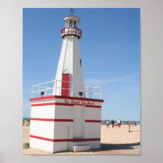 Poster New Buffalo Lighthouse