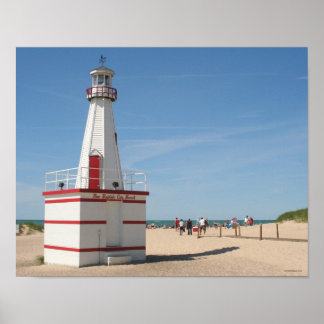Pôster New Buffalo Lighthouse