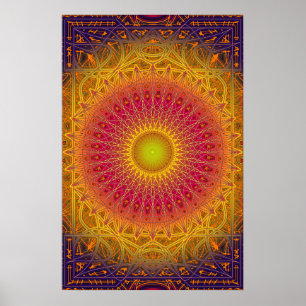 Poster New Dawn Mandala