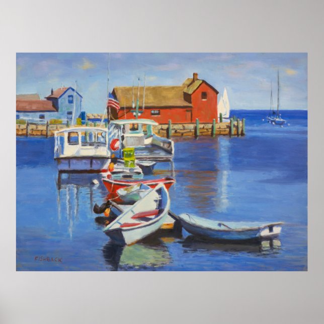 Poster New England Costal Art (Frente)