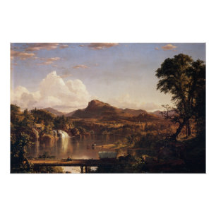 Pôster New England Scenery Frederic Edwin Church