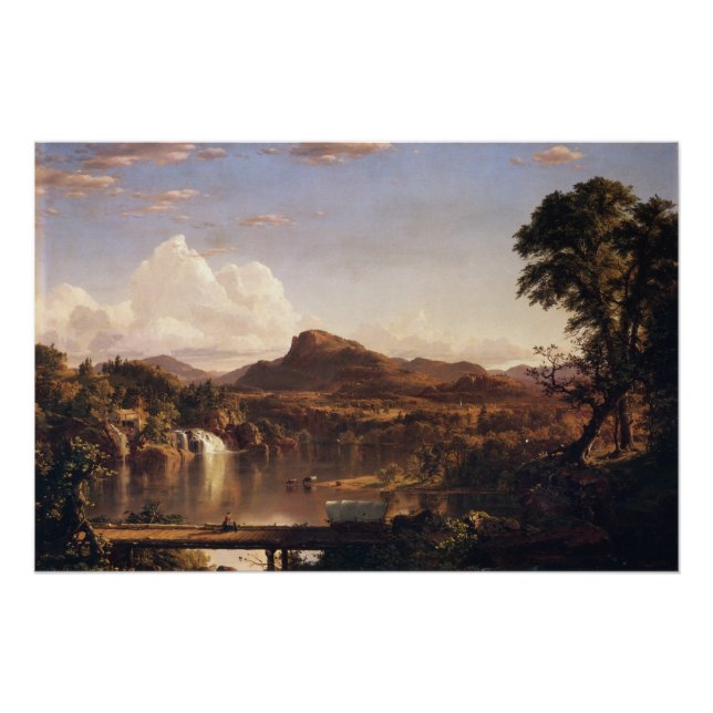 Pôster New England Scenery Frederic Edwin Church (Frente)