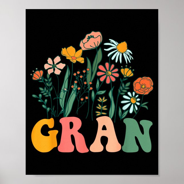 Poster New Gran Wildflower First Birthday &amp; Baby Show (Frente)