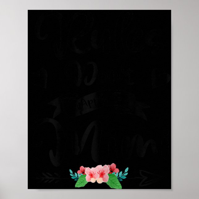 Poster New Grandma Rules Don't Apply To Mimi Mothers Day  (Frente)