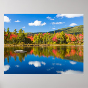 Poster New Hampshire, Autumn Colors,