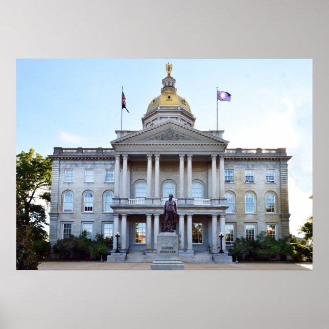 Pôster New Hampshire State House, Concord (Frente)