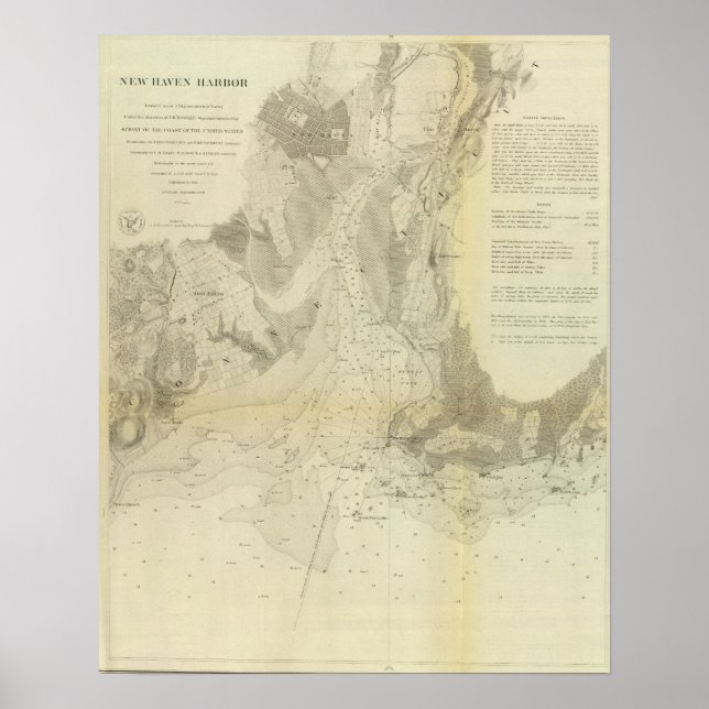Poster New Haven Harbour (Frente)