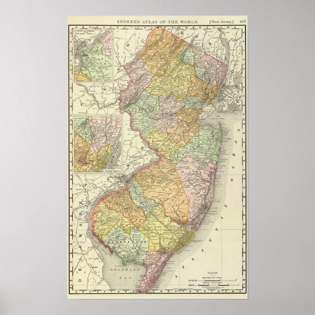 Pôster New Jersey 10 (Frente)