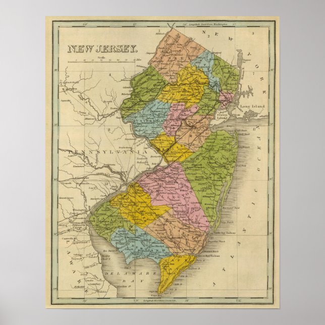 Pôster New Jersey 5 (Frente)