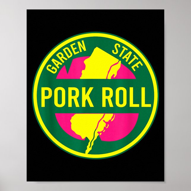 Poster New Jersey Rk Roll Nj Garden State Parkway Sign Gr (Frente)