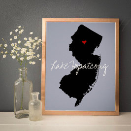Poster New Jersey Town