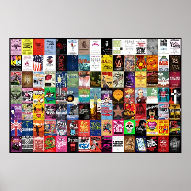 Poster New Line Theatre - The First Hundred Shows (Frente)