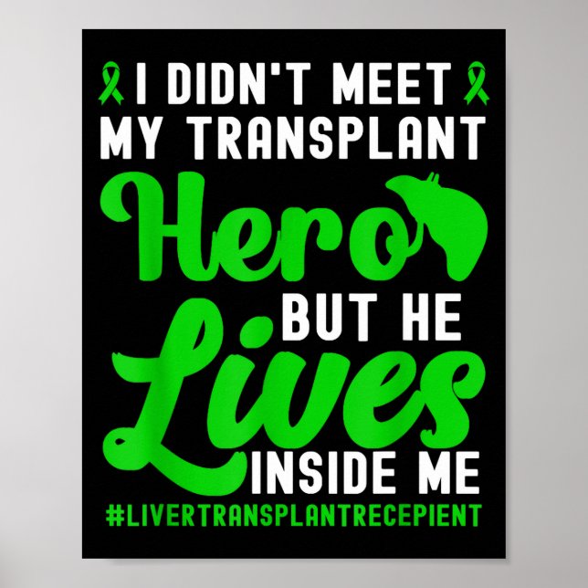 Poster New Liver Owner Funny Liver Transplant Survivor  (Frente)