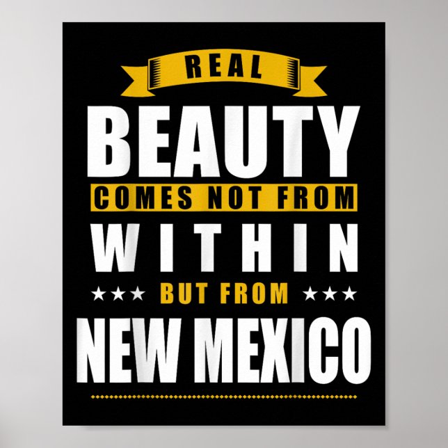 Poster New Mexico - Funny D City Gift  (Frente)