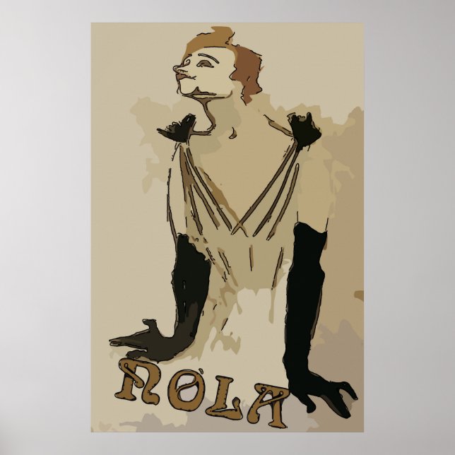 Poster New Orleans Art, Quarto Dresser Francês, (Frente)