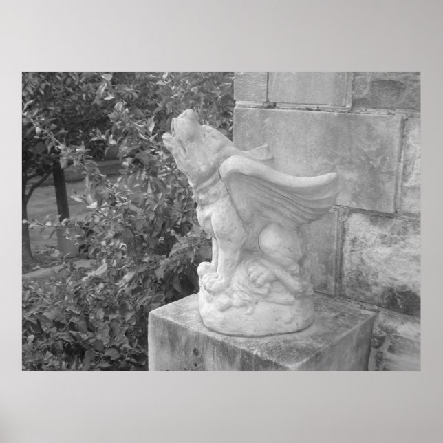 Pôster New Orleans Gargoyle (Frente)