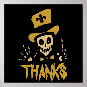 Poster New Orleans Voodoo Man, edite texto