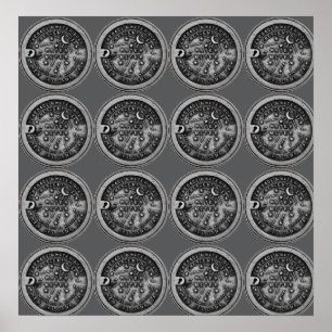 Poster New Orleans Water Meter Wall Art