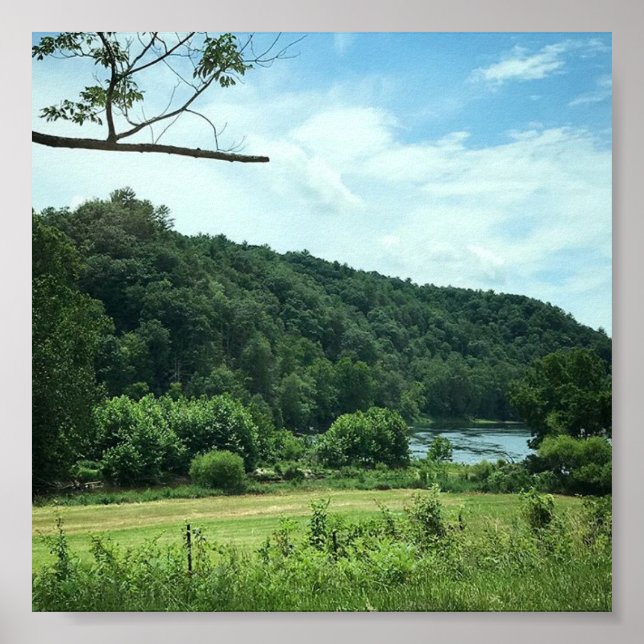 Pôster New River, Virgínia (Frente)