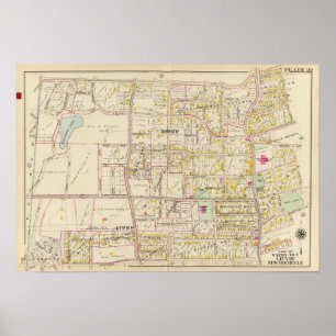 Poster New Rochelle defende 3-4, New York