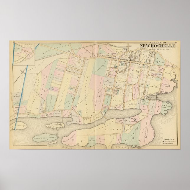 Poster New Rochelle, Nova Iorque (Frente)