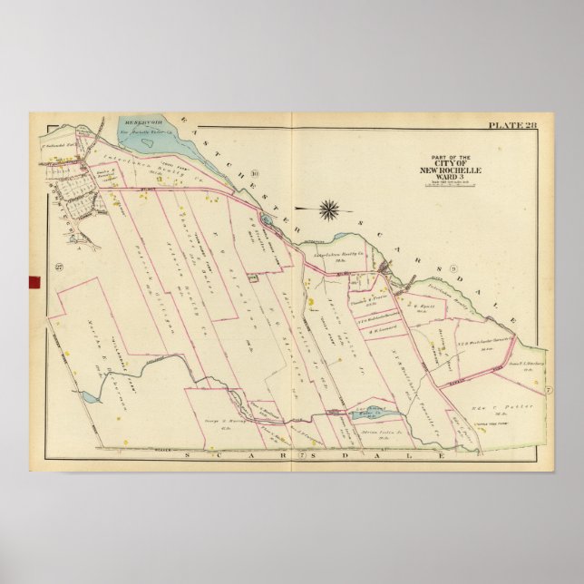 Poster New Rochelle ward 3, New York (Frente)