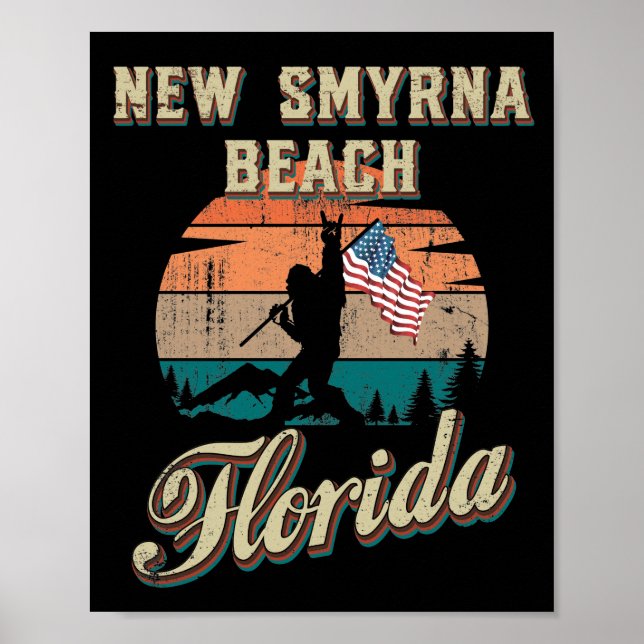 Poster New Smyrna Beach Florida (Frente)