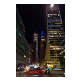 Pôster New York at night