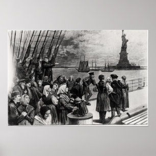 Poster New York - boa vinda à terra da liberdade