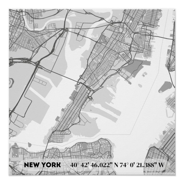 Pôster new york city (Frente)