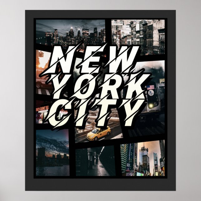 Poster New York City GTA (Frente)
