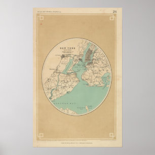 Pôster New York e seus ambientes