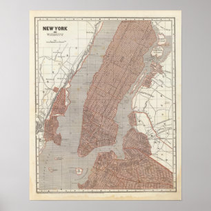 Pôster New York e vizinhança