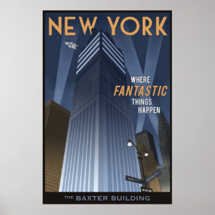 Poster New York fantástica
