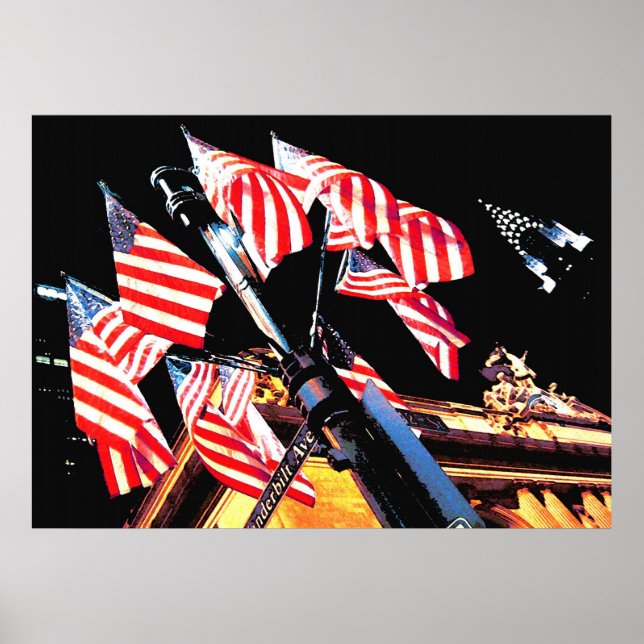 Pôster New York Patriot (Frente)