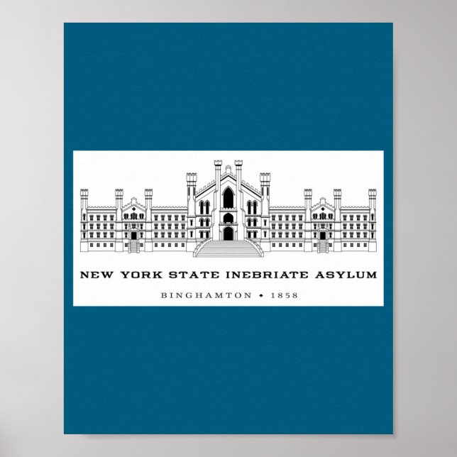Poster New York State Inebriate Asylum Binghamton 1858 _1 (Frente)