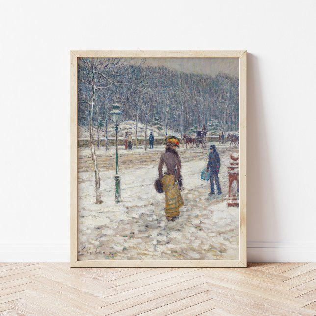 Poster New York Street | Childe Hassam (Criador carregado)