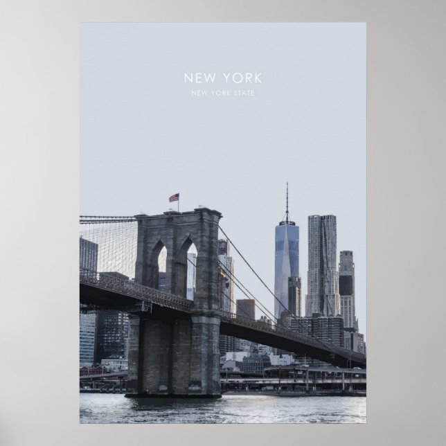 Poster New York Travel Artwork (Frente)