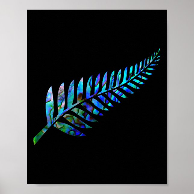 Poster New Zealand Fern  (Frente)