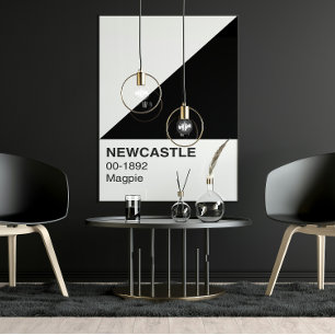 Pôster Newcastle Magpie - Largura do Cheio
