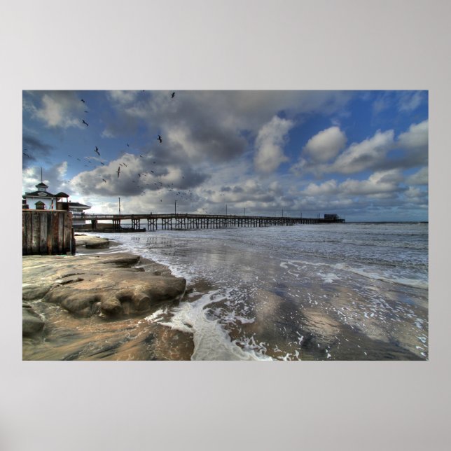 Poster Newport Beach Ca (Frente)