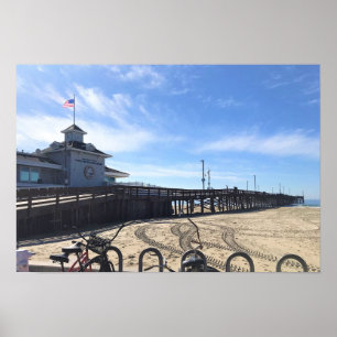 Poster Newport Pier, Newport Beach, Califórnia