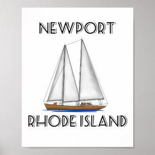 Poster Newport Rhode Island