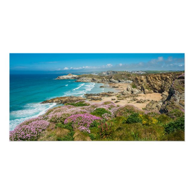 Pôster Newquay na Cornualha (Frente)