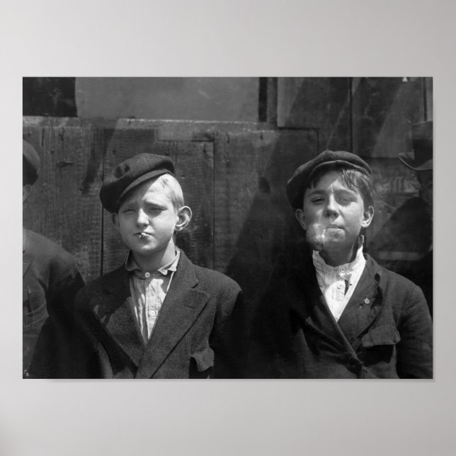Poster Newsies Smoking - Rua. Louis - 1910 (Frente)